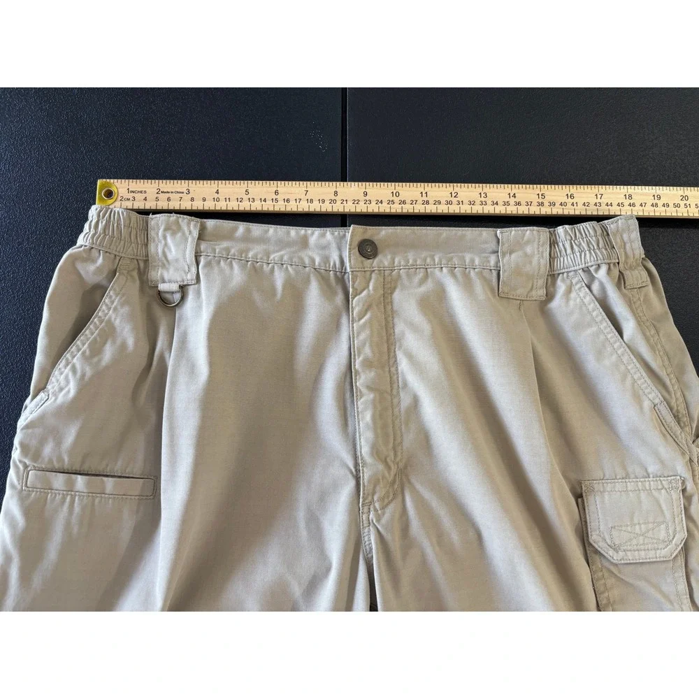 5.11 Tactical Series Mens Cargo Pants Khaki Tan Ripstop Utility Trousers 40x32